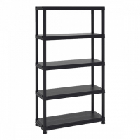 Стелаж Toomax 5 полиць cm. 100x40x180h black (5142)