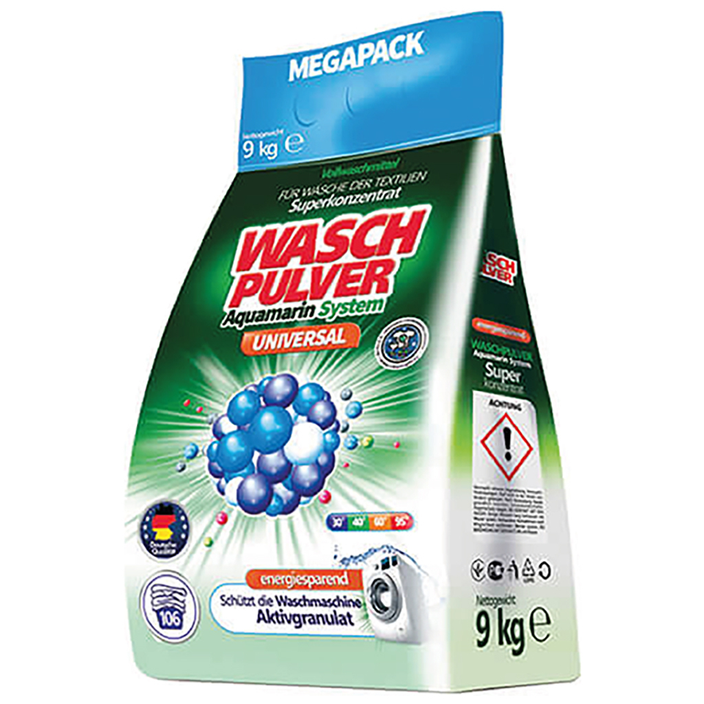 Пральний порошок Wasch Pulver Universal 9 кг (4260418932218/4260418935509)
