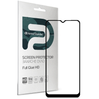 Скло захисне Armorstandart Full Glue HD Samsung A03s (A037) Black (ARM59829)