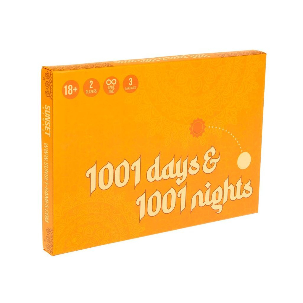 Настільна гра 18+ Sunset Games для пари 1001 День та 1001 Ніч (69003) Настільна гра 18+ Sunset Games для пари 1001 День та 1001 Ніч (69003)