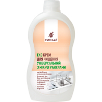 Kitchen cleaning cream Tortilla Eco universal with microgranules 500 ml (4820178060141)