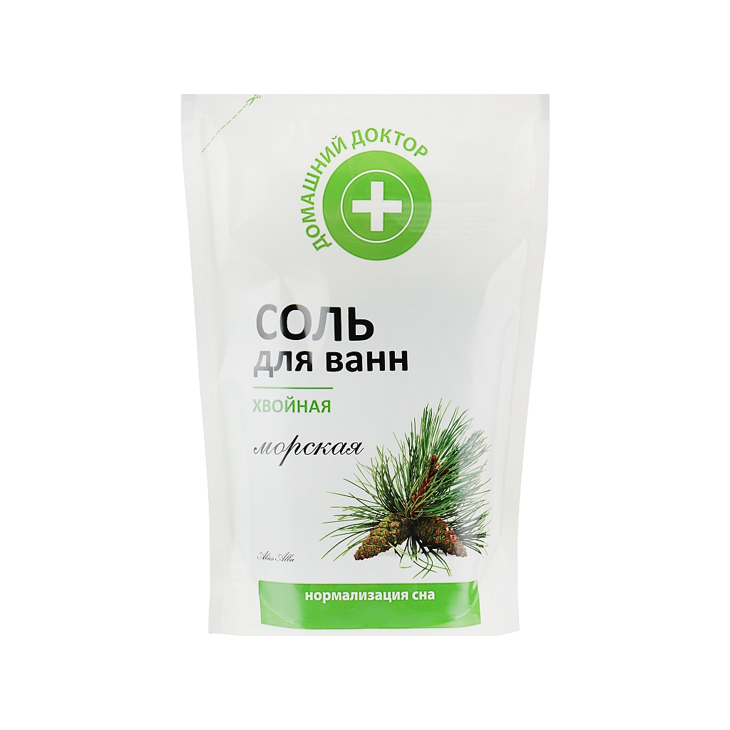 Сіль для ванн Домашній Доктор Хвойна 500 г (4823015923395)