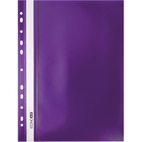 Economix A4 folder with perforation, texture "orange", purple (E31508-12)
