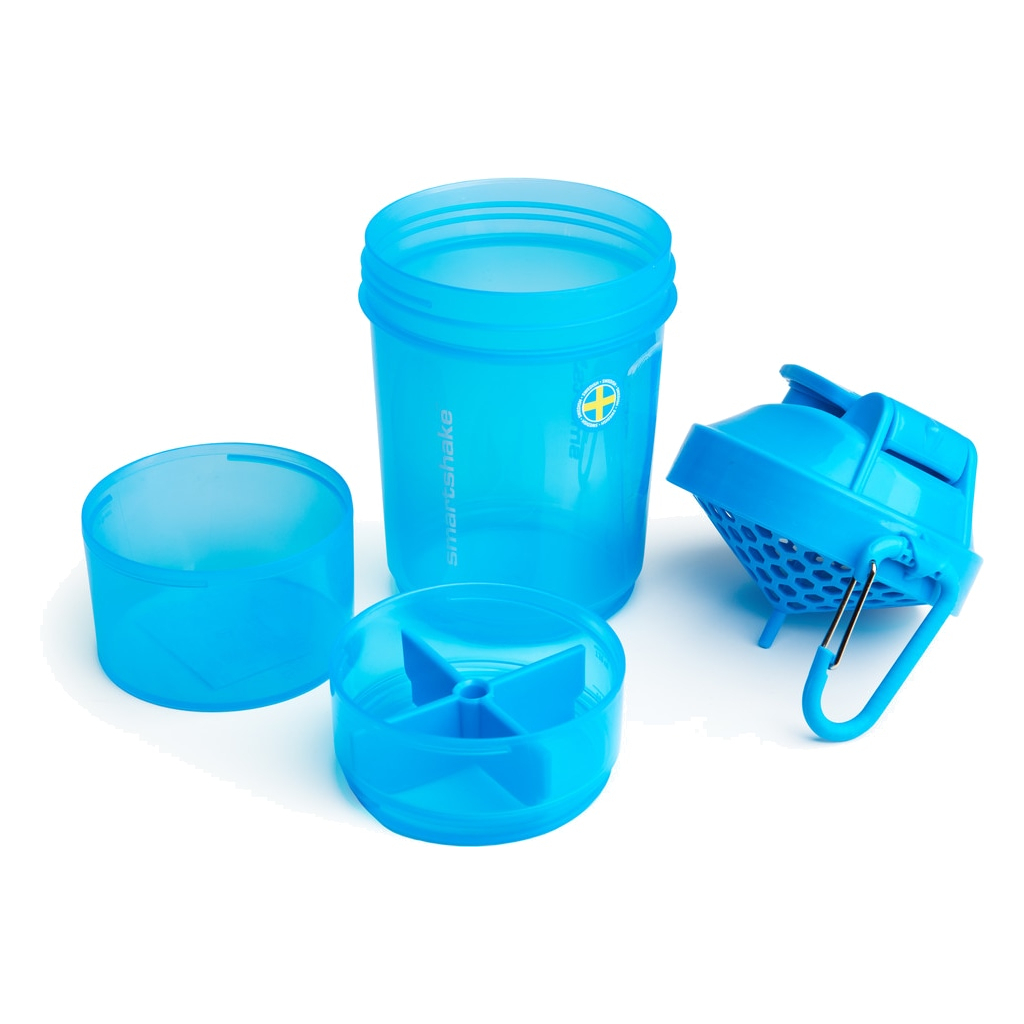 Шейкер спортивний SmartShake Original2GO 600ml Neon Blue (10560102)