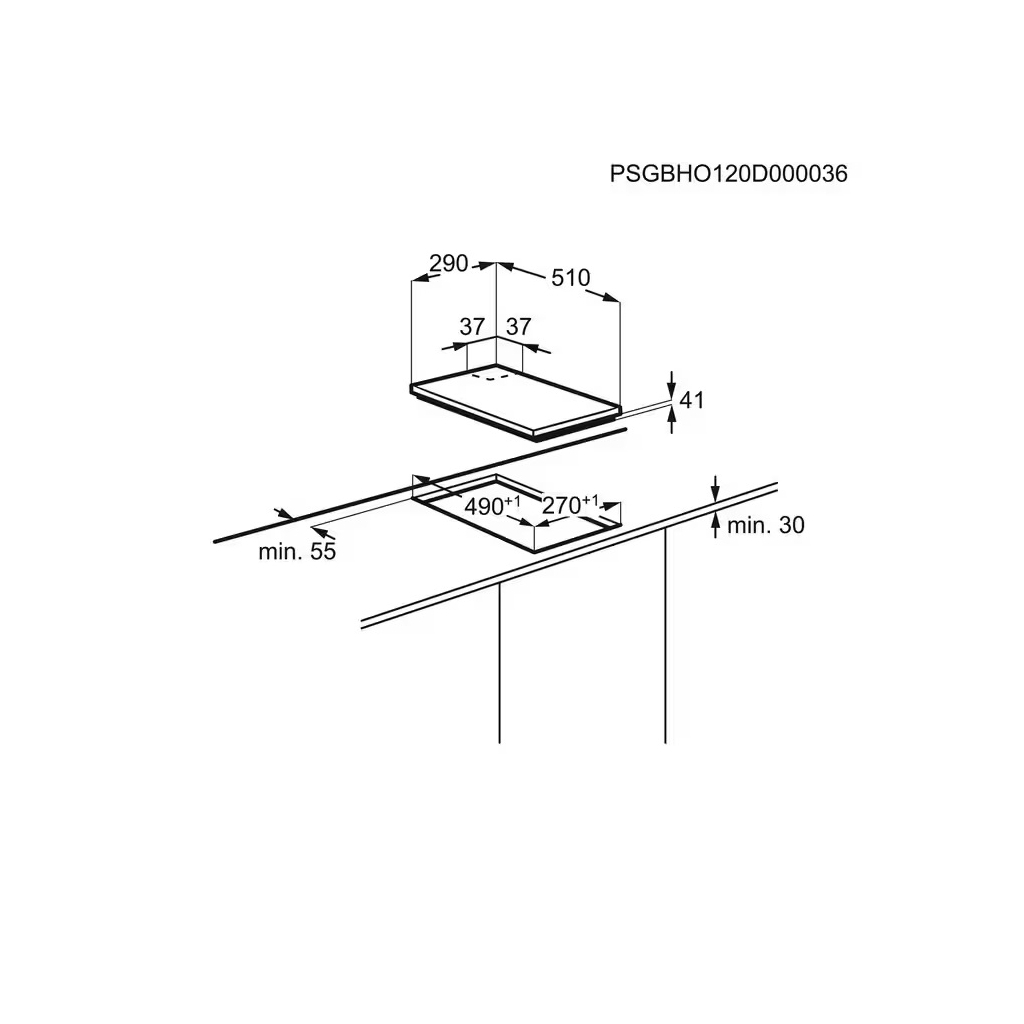 Варочна поверхня Electrolux EGG3322NVX