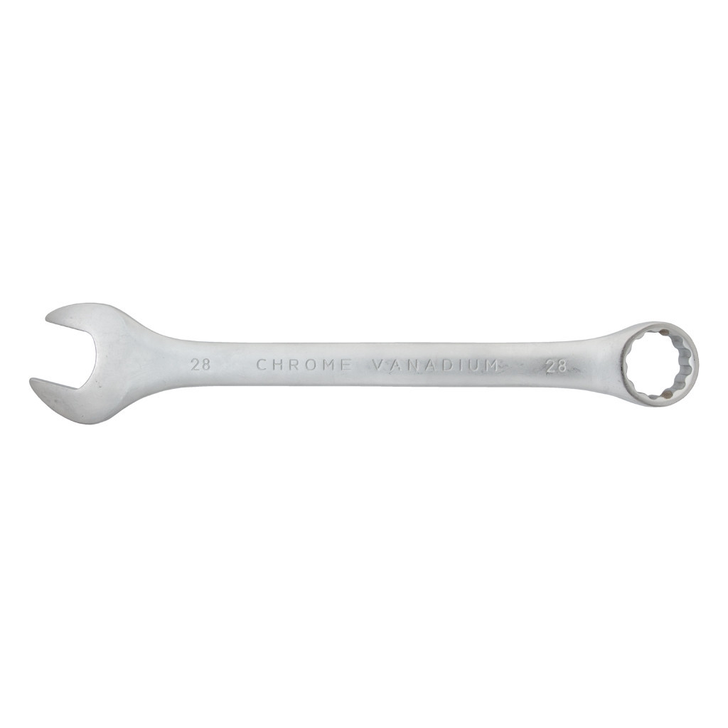 Ключ Sigma ріжково-накидний 28мм CrV satine з підвісом (6021731)