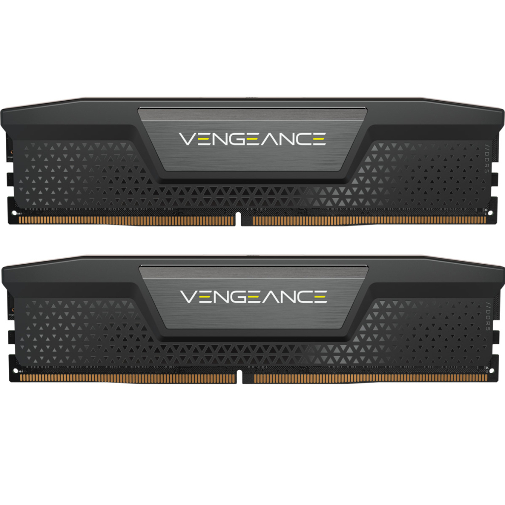 Модуль пам'яті для комп'ютера DDR5 48GB (2x24GB) 6000 MHz Vengeance Black Corsair (CMK48GX5M2E6000C36)