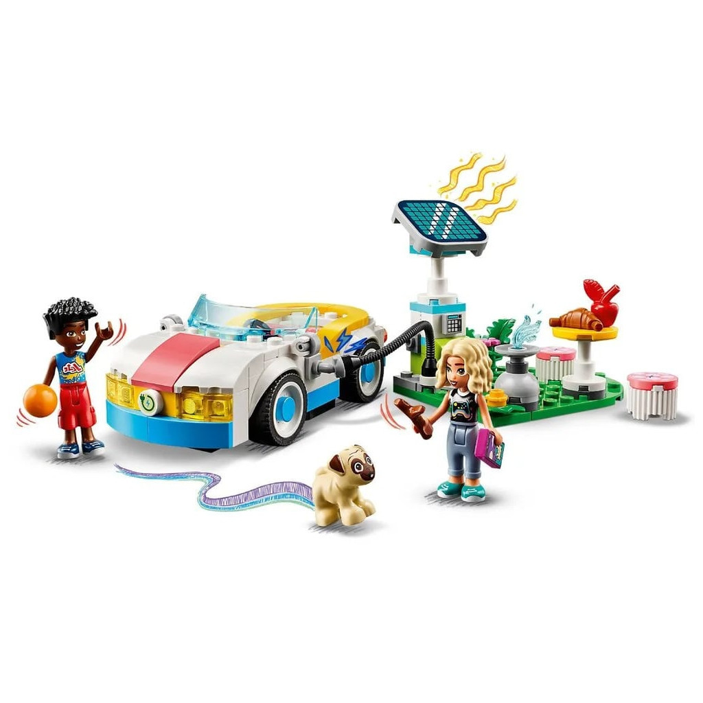 Конструктор LEGO Friends Електромобіль і зарядний пристрій 170 деталей (42609)