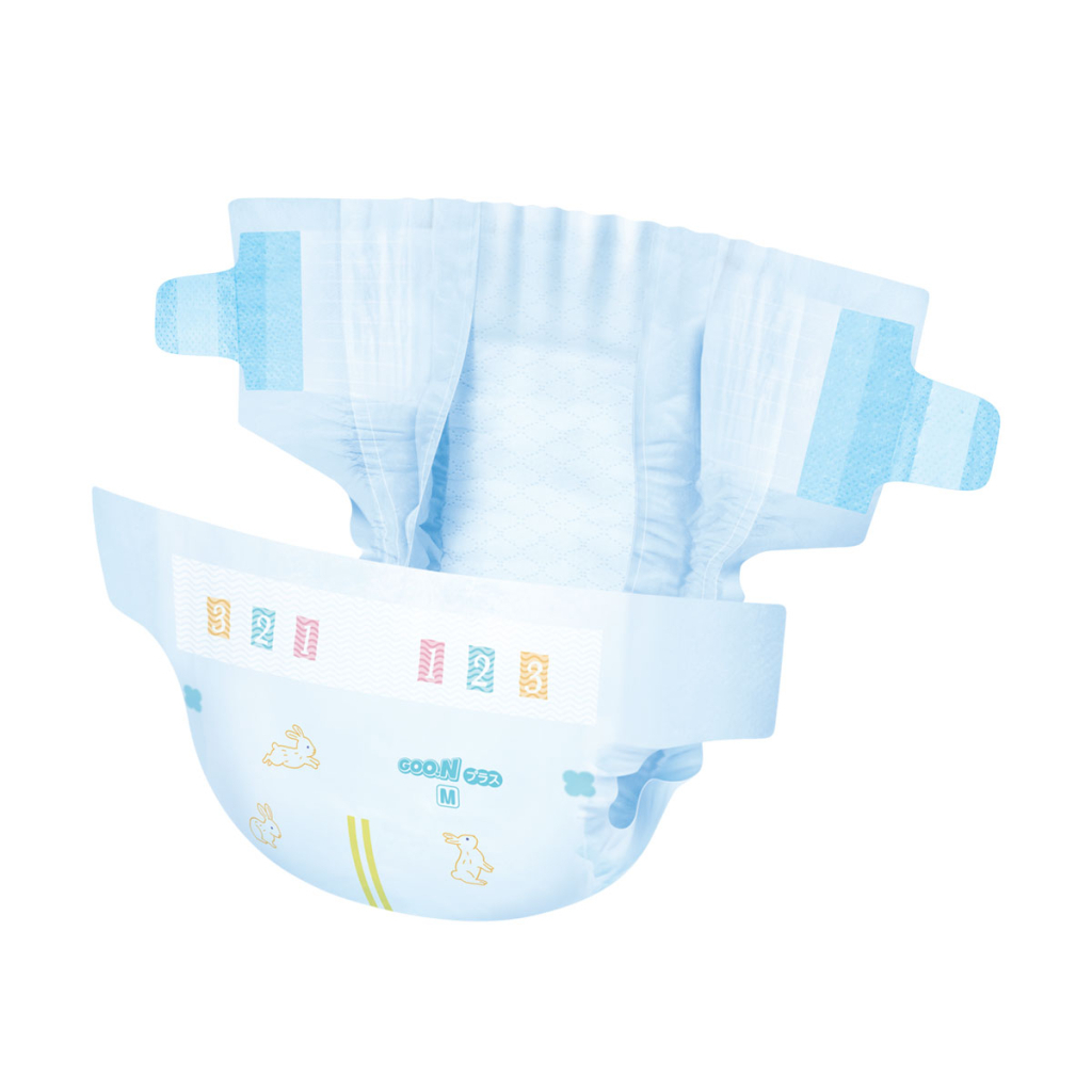 Підгузки GOO.N Plus для дітей 6-11 кг розмір M унісекс 56 шт (21000628)