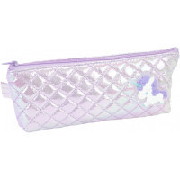 Cool For School pencil case mother-of-pearl 1 compartment purple (CF87058)