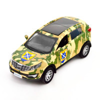 Scale model of the car TechnoDrive Car model of the Chevron Heroes series - Kia Sportage R - 56 OMPBr (250362M)