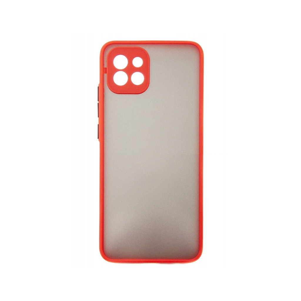 Чохол до мобільного телефона Dengos Kit for Samsung Galaxy A03 case + glass (Red) (DG-KM-23) Чохол до мобільного телефона Dengos Kit for Samsung Galaxy A03 case + glass (Red) (DG-KM-23)