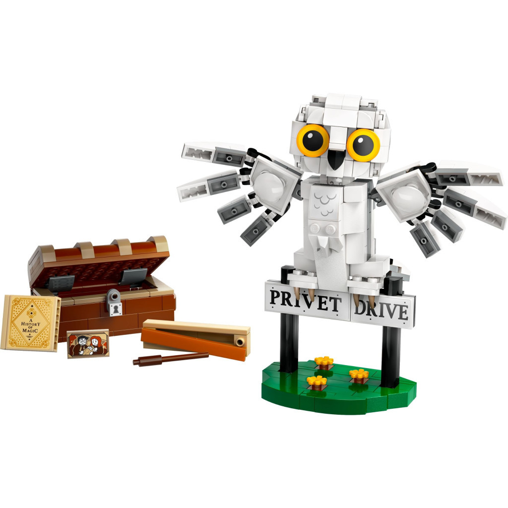 Конструктор LEGO Harry Potter Гедвіґа на Тисовій вулиці, 4 337 деталей (76425)