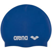 Swimming cap Arena Classic Silicone JR 91670-077 blue Child OSFM (3468333887731)