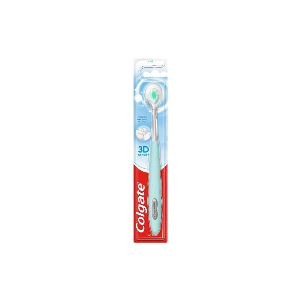Зубна щітка Colgate 3D Density м'яка Салатова (2172000000035)