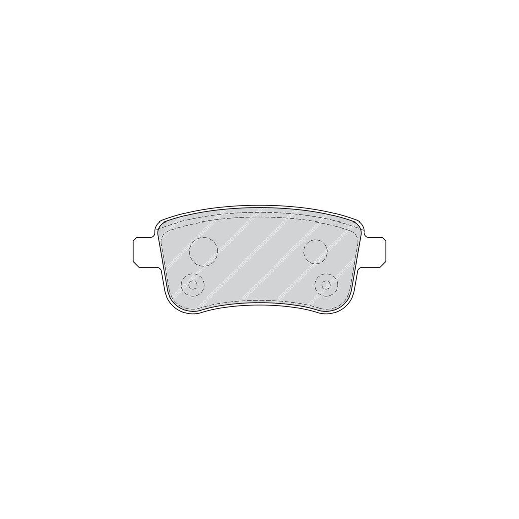 Гальмівні колодки FERODO FDB4182