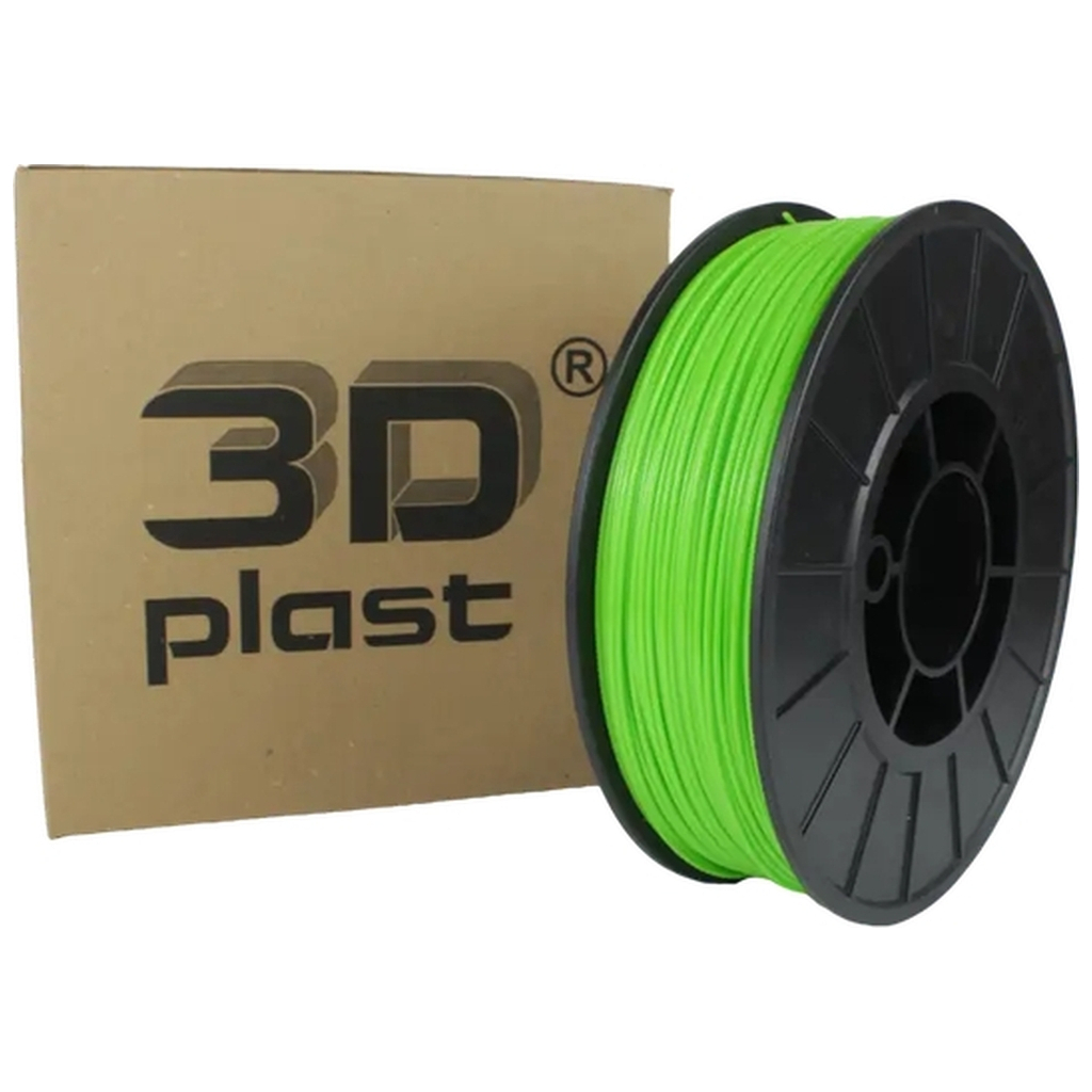 Пластик для 3D-принтера 3Dplast PLA 1.75мм, 3кг, green grass (3DPLA1753HERB)