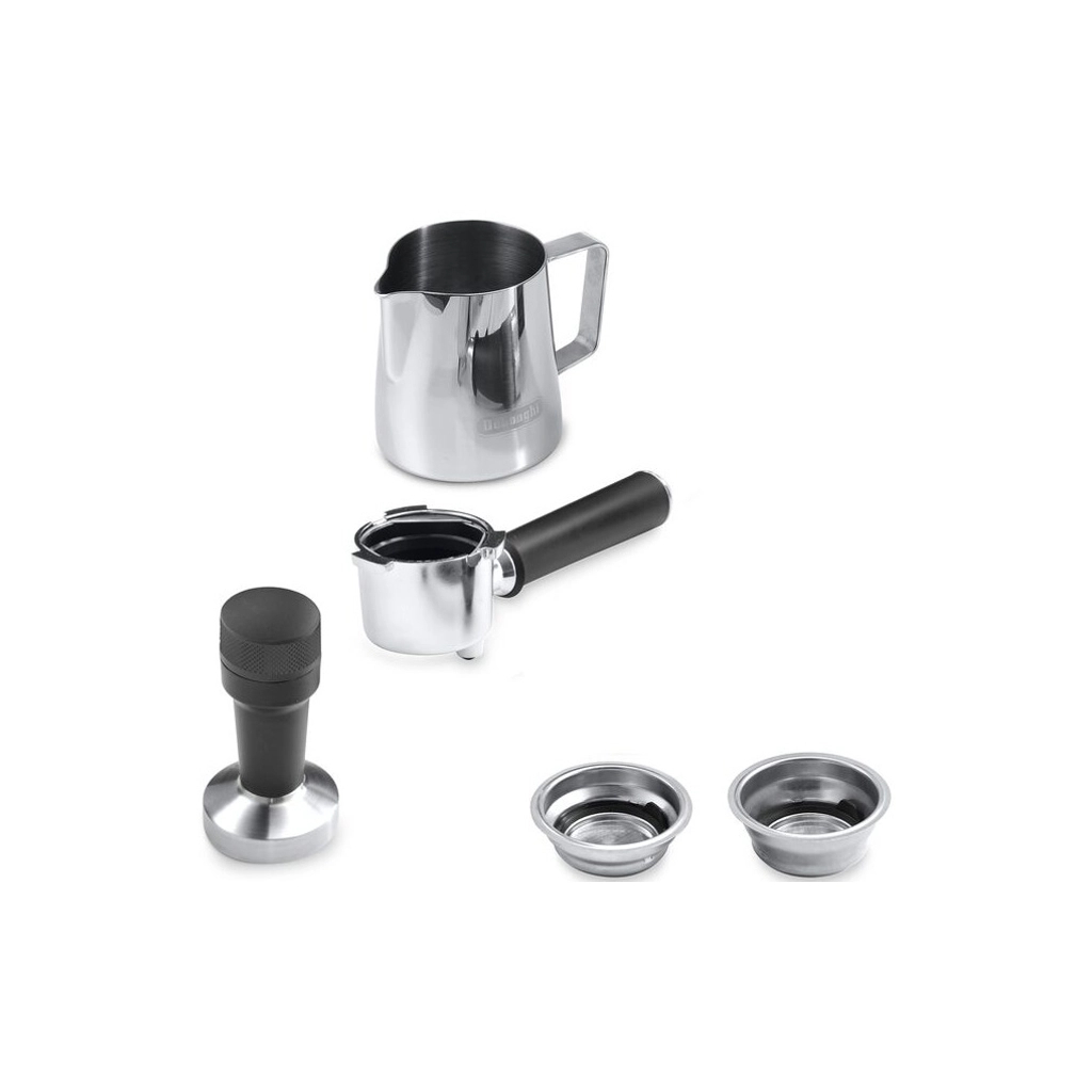 Ріжкова кавоварка еспресо DeLonghi EC 885 GY (Dedica Arte)