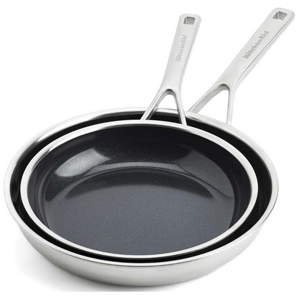Набір сковорідок KitchenAid MSS, 24+28 см, з керамічним покриттям (CC006066-001)