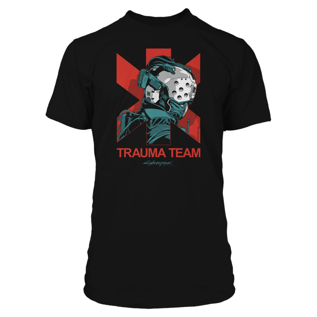 Футболка Jinx Cyberpunk 2077 - Trauma Comic Tee Black, M (JINX-11314M)