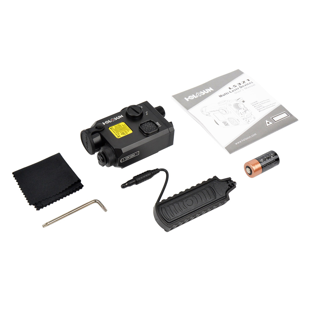 Тактичний блок Holosun LS321-GR (LS321G) Green & IR / IR illuminator (747053)