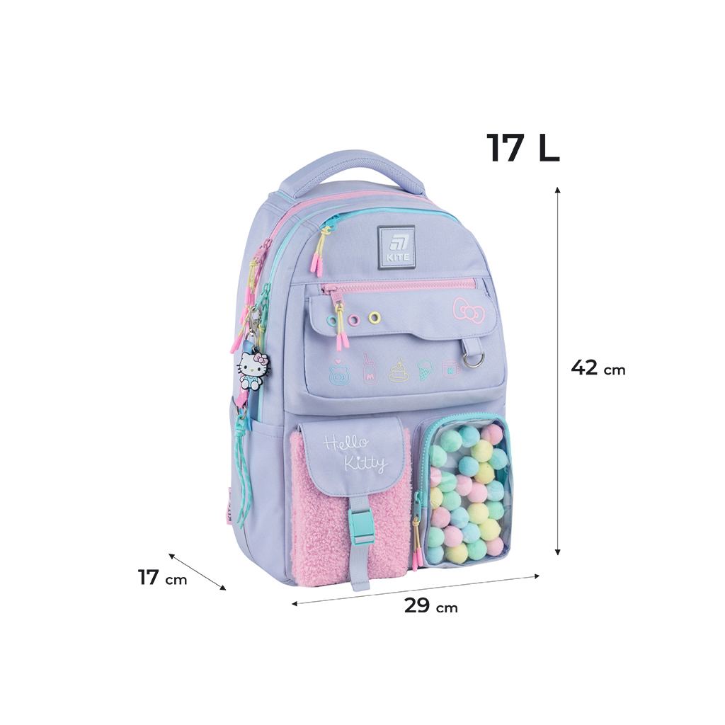Рюкзак шкільний Kite Education teens 2587M Hello Kitty (HK25-2587M)