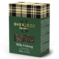 Sherlock Secrets Milk Oolong green large-leaf tea 100 g (shs.03484)