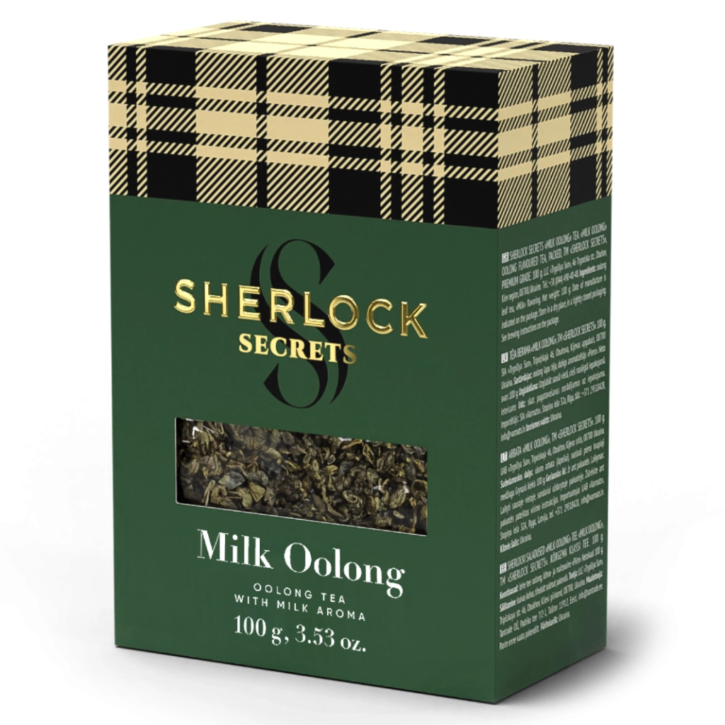 Чай Sherlock Secrets Milk Oolong зелений крупнолистовий 100 г (shs.03484)
