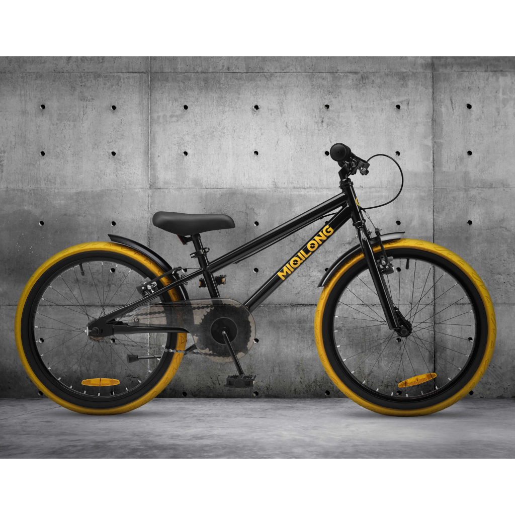 Дитячий велосипед Miqilong ST 20" чорний (RBB-ST20-BLACK)