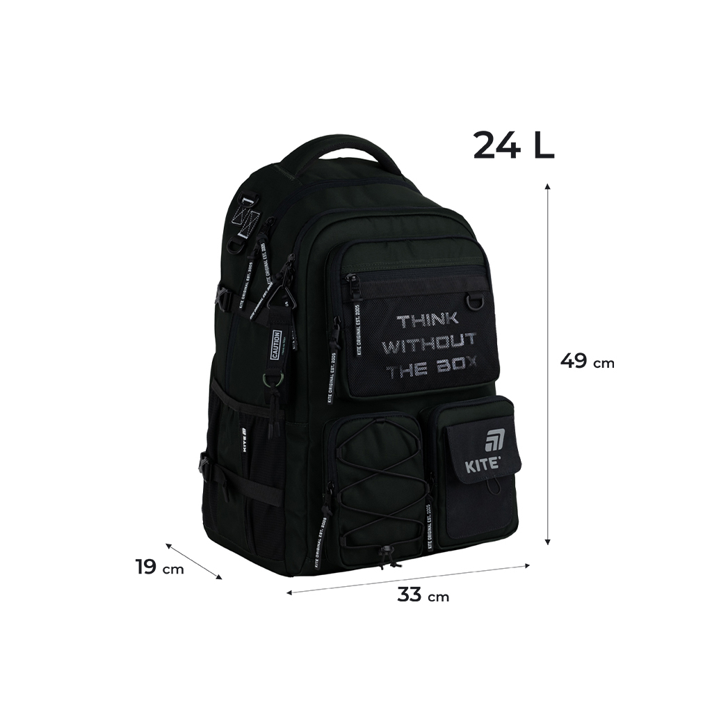 Рюкзак шкільний Kite Education teens 1018XL-2 (K25-1018XL-2)