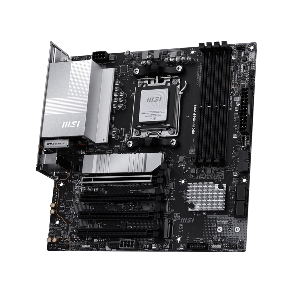 Материнська плата MSI PRO B850M-P WIFI