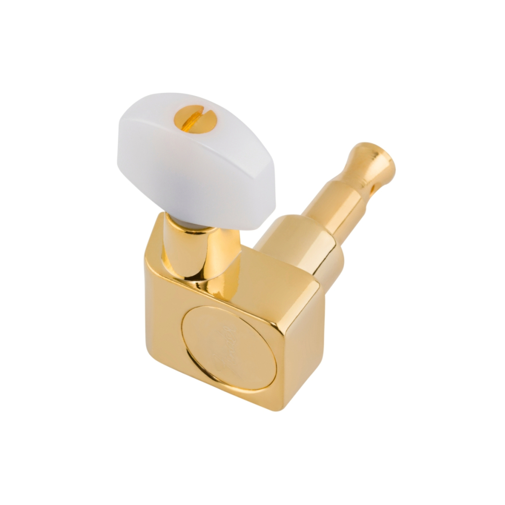 Кілки для гітари Fender Deluxe Cast/Sealed Guitar Tuning Machines With Pearl Buttons Set (235386)