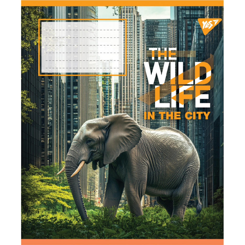 Зошит Yes The wild in the city А5 96 аркушів лінія (767773) Зошит Yes The wild in the city А5 96 аркушів лінія (767773)