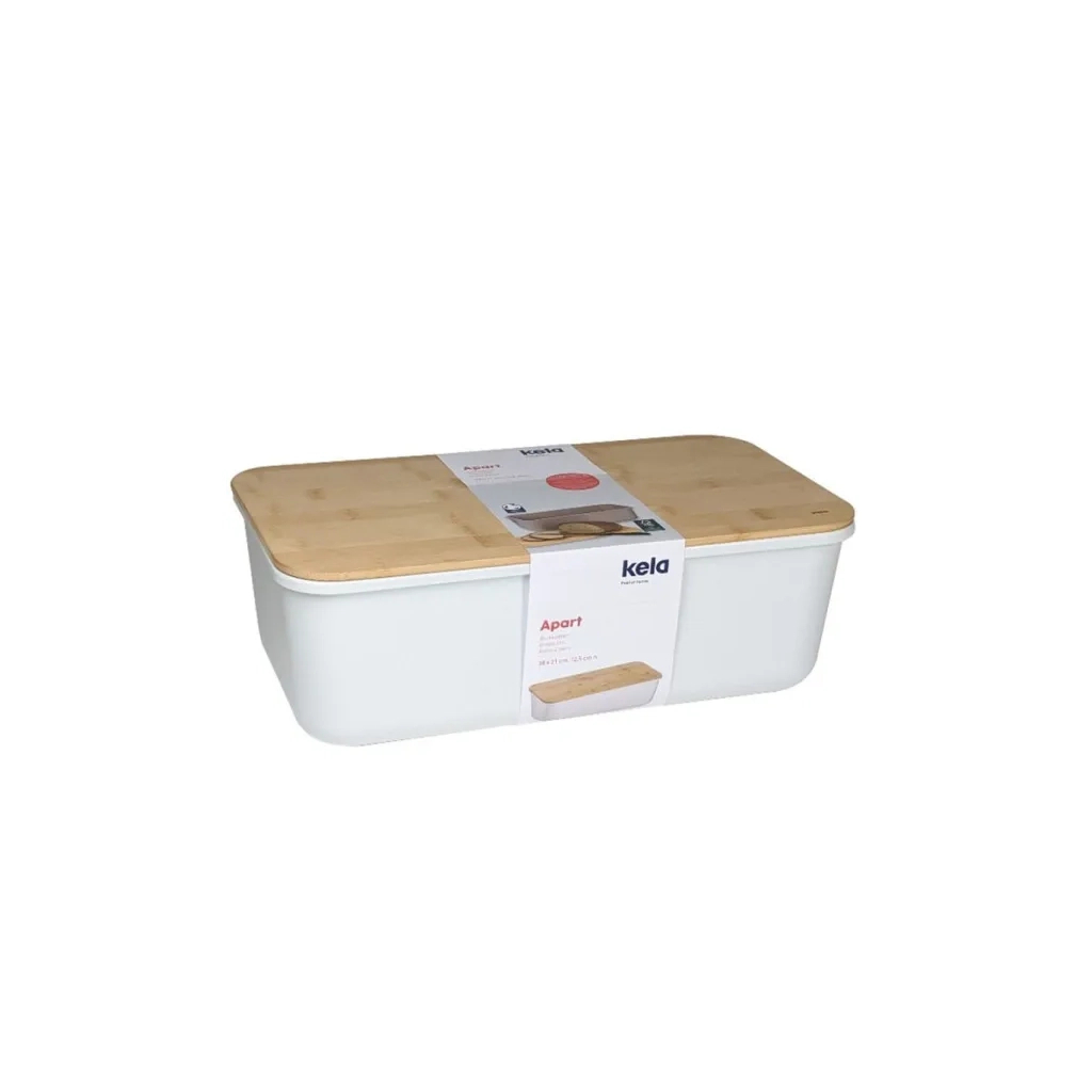 Хлібниця Kela Apart, біла, 38х21х12,5 см (12638) Хлібниця Kela Apart, біла, 38х21х12,5 см (12638)