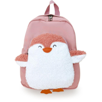 Children's backpack Evo-kids Small-Pinguin Pin (2418-3 Pink pinguin)