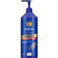 Shower gel Dalas Cosmetics Sport 3 in 1 For men 1000 g (4262396142092)