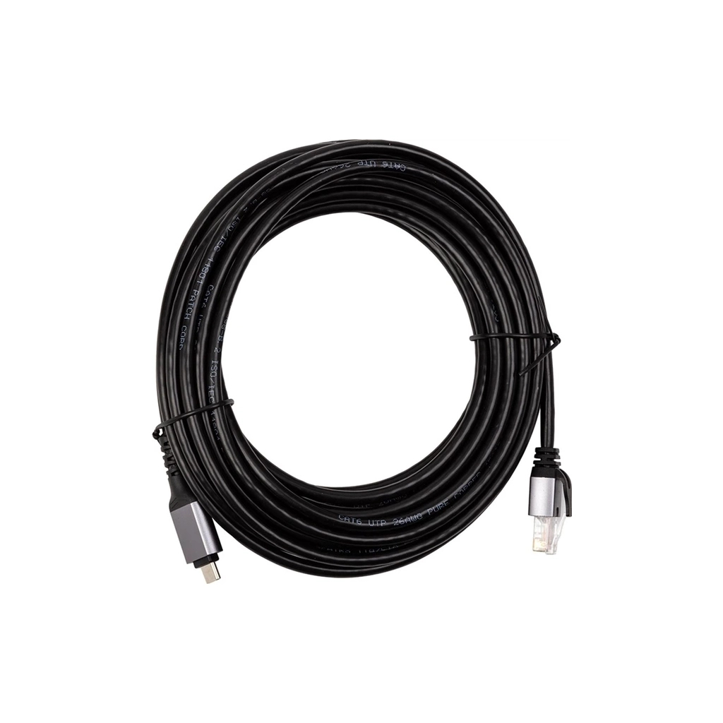 Дата кабель USB-C to RJ45 Ethernet 7.5m PowerPlant (CA914951) Дата кабель USB-C to RJ45 Ethernet 7.5m PowerPlant (CA914951)