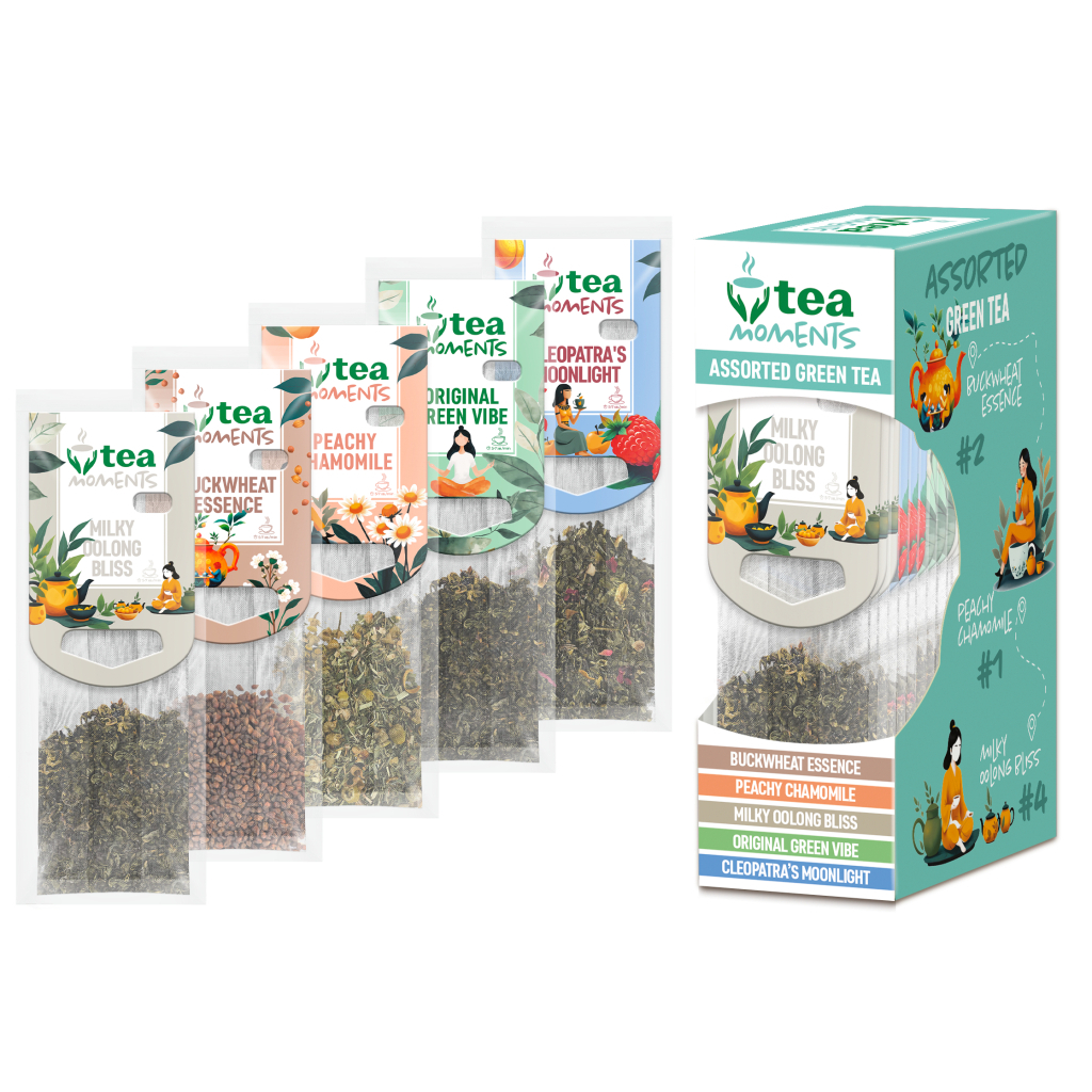 Чай Tea Moments Assorted Green tea 15х2.2 г (tm.04894)