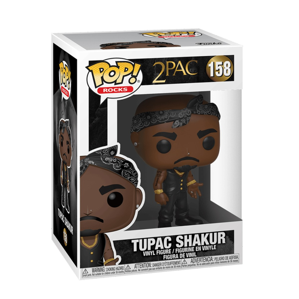 Фігурка Funko Pop серії Rocks - Тупак Шакур із банданою (45432)