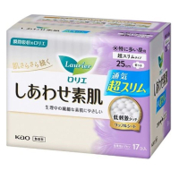 Sanitary pads Kao Laurier Happy Skin Extra Heavy Day Use Slim 17 pcs (4901301282750)