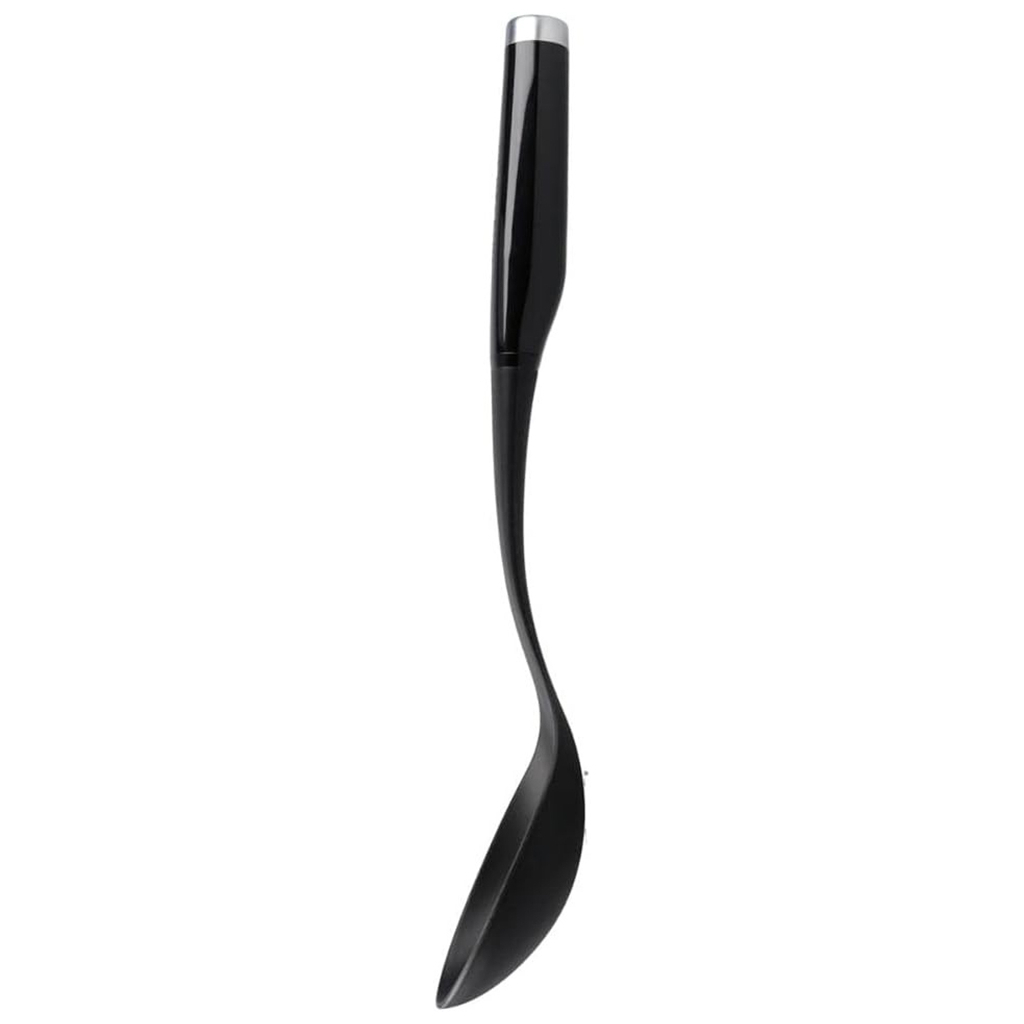 Ложка кухарська KitchenAid Classic для сервірування 34 см чорний (KCG003OHOBE) Ложка кухарська KitchenAid Classic для сервірування 34 см чорний (KCG003OHOBE)