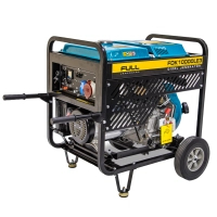 FULL diesel generator FDK10000LE3, 230/380V, 50Hz, 9.4kVA/7.5kW, 12.5 l, 2 l/hour, manual/electric starter ( (FDK10000LE3)