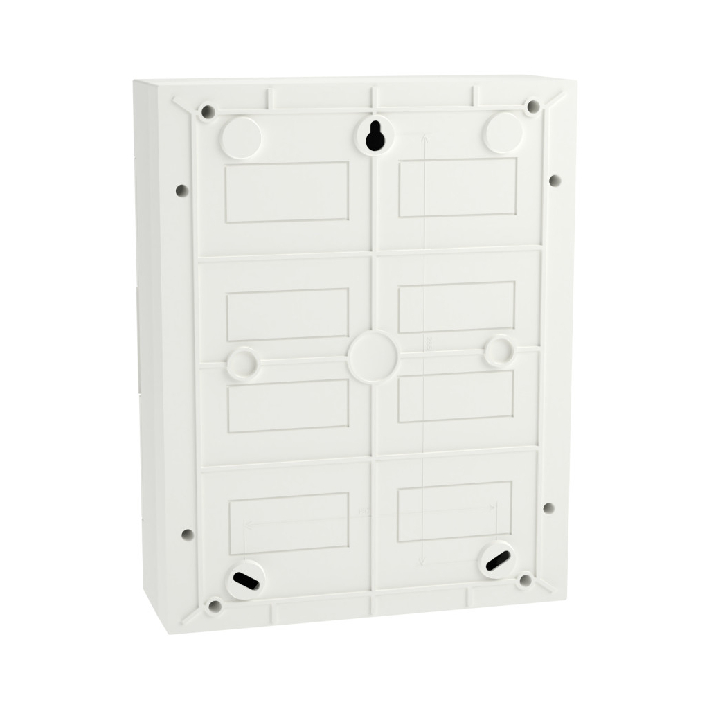 Розподільний щит Schneider Electric ЩРН-П- 24 модулів зовнішньої установки IP40 білі двері Easy9 EU (EZ9EUD212)