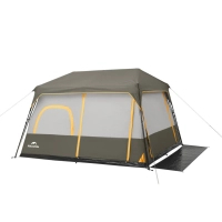 Намет Naturehike Cape 8.4 CNK2450WS050 з швидким розкриттям, сіро-коричневий (6927595770566)
