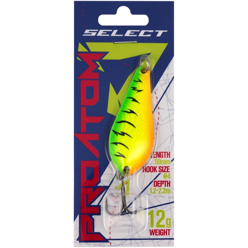 Блешня Select ProAtom 12.0g 59mm 10 (1870.77.38) Блешня Select ProAtom 12.0g 59mm 10 (1870.77.38)