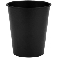 Стакани одноразові Україна паперові 340 мл 50 шт Total BLACK (CUP340BL)