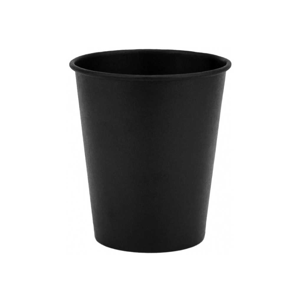 Стакани одноразові Україна паперові 340 мл 50 шт Total BLACK (CUP340BL) Стакани одноразові Україна паперові 340 мл 50 шт Total BLACK (CUP340BL)
