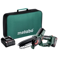 Chainsaw Metabo MS 18 LTX 15 18V, 2Ah, tire 15cm. case (600856500)