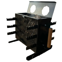 Metalzavod pandora brazier vertical for 6 2mm skewers (MVV6-2)