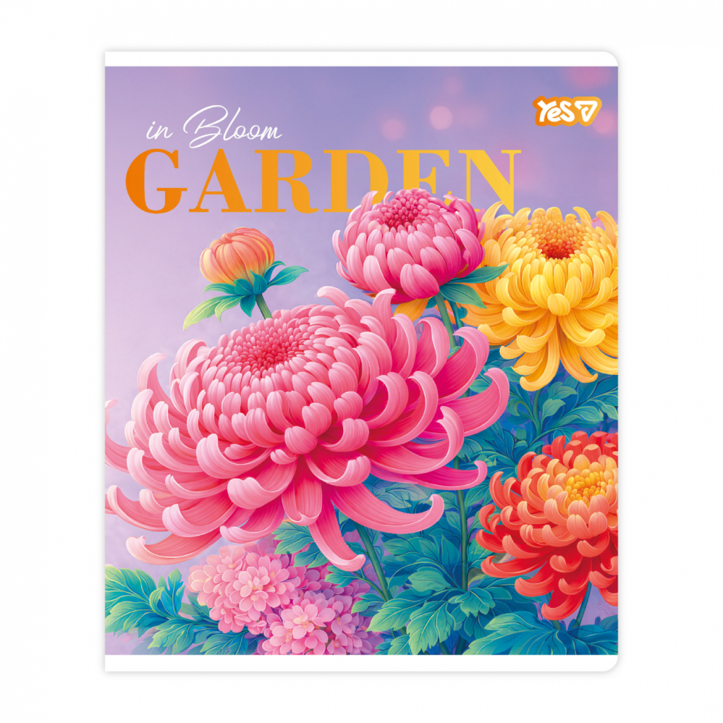 Зошит Yes Garden А5 48 аркушів клітинка (768572)